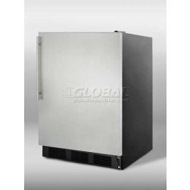 Summit Appliance Div. AL752BKSSHV Summit  ADA Comp Freestanding Refrigerator 5.5 Cu. Ft. Black/Stainless Steel image.