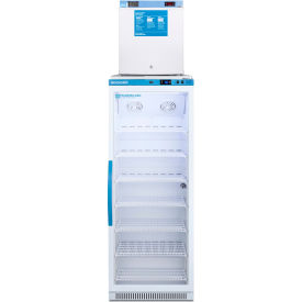 Summit Appliance Div. ARG12PV-FS24LSTACKMED2 Accucold® Upright Vaccine Refrigerator, 13.4 Cu.Ft., Solid/Glass Door image.