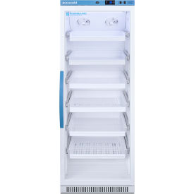 Accucold Upright Vaccine Refrigerator 12 Cu Ft. Removable Drawers Shelf Glass Door 