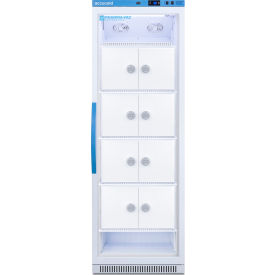 Summit Appliance Div. ARG15PVLOCKER Accucold Upright Vaccine Refrigerator, 15 Cu. Ft., Locker Shelves, Glass Door image.