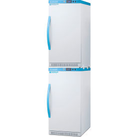 Summit Appliance Div. ARS32PVBIADA-AFZ2PVBIADASTACK Accucold 20" Wide Series Refrigerator & Freezer Comb., RHD, Solid Door, 5.3 Cu. Ft. Capacity, White image.