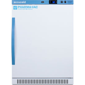 Summit Appliance Div. ARS6PVDR Accucold ADA Vaccine Refrigerator, 24-3/8"W x 24-3/8 "D x 32.5"H, 6 CuFt, Solid Door, Drawers Shelf image.