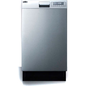 Summit Appliance Div. DW18SS4ADA Summit-Energy Star Dishwasher, Stainless Steel, 115V image.