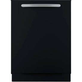 Summit Appliance Div. DW243BADA Summit Appliance Built-In Dishwasher, 24" Wide, ADA Compliant, Top Controls, Black Door image.