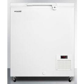 Accucold Laboratory Chest Freezer with Digital Thermostat, 4.8 Cu.Ft., -45 C Capable