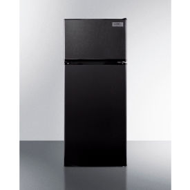 Summit Appliance Div. FF1119B Summit-Refrigerator-Freezer, Frost-Free, ADA Compliant, 10.3 Cu. Ft., 23-5/8" 58-3/8", Blk image.