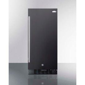 Summit Appliance Div. FF1532B Summit-Built-In or Freestanding Refrigerator 3 Cu. Ft. Black image.