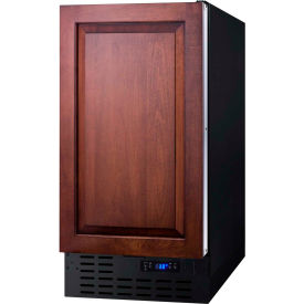 Summit Appliance Div. FF1843BIF Summit 18" Wide Built-In All-Refrigerator, 17-3/4"W x 24"D x 34-1/4"H, 2.7 Cu.Ft image.