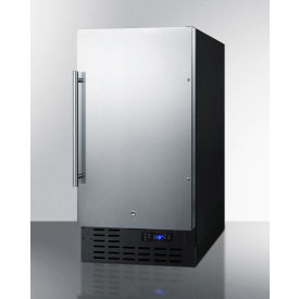Summit Appliance Div. FF1843BSSADA Summit 18" Wide Built-In All-Refrigerator, ADA Compliant, 17-3/4"W x 24"D x 31-1/2"H, 2.7 Cu.Ft image.