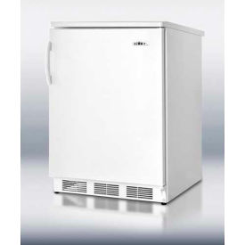 Summit Appliance Div. FF6W Summit  Freestanding Counter Height All Refrigerator 5.5 Cu. Ft. White image.