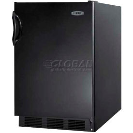 Summit Appliance Div. FF6BK7 Summit-Freestanding All-Refrigerator, Automatic Defrost, Black Finish image.