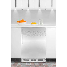 Summit Appliance Div. FF6WBISSHVADA Summit  ADA Comp Built in Undercounter Refrigerator 5.5 Cu. Ft. White image.