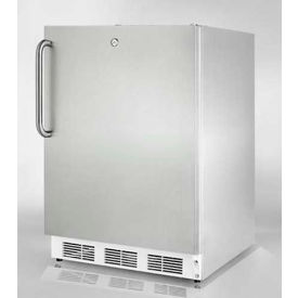 Summit Appliance Div. FF6LW7CSS Summit-Built-In Undercounter All-Refrigerator, S/S, Lock image.