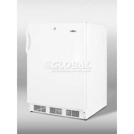 Summit Appliance Div. FF6LWADA Summit  ADA Comp Freestanding Refrigerator 5.5 Cu. Ft. White image.