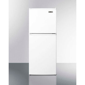 Summit Appliance Div. FF711ES Summit-Energy Star Two-Door Refrigerator-Freezer, White, 18-3/4"W image.