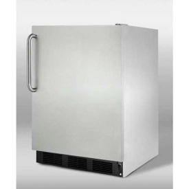 Summit Appliance Div. FF7BKCSS Summit  Undercounter Refrigerator w/ Drawers 5.5 Cu. Ft. Stainless Steel image.