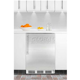 Summit Appliance Div. FF7WBISSHVADA Summit-32"H All-Refrigerator For Built-In Under ADA Comp Counters, White image.