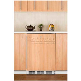 Summit Appliance Div. FF7LWBIIFADA Summit-32"H ADA Comp Refrigerator For Built-In Undercounter, Front Lock image.