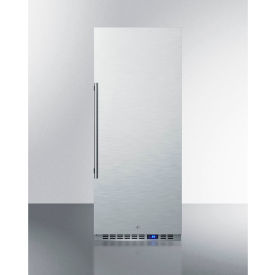 Summit Appliance Div. FFAR121SS Accucold Slim 24" Wide Solid Door Refrigerator, 10 Cu.Ft., Stainless Steel image.