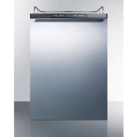 Summit Appliance Div. SBC635MBINKSSHH Summit Built In Residential Beer Dispenser, No Tap Kit, 5.6 Cu. Ft. Cap. image.