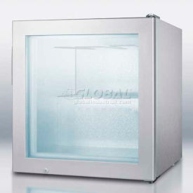 Summit Appliance Div. SCFU386CSSVK Summit-Compact Commercial Vodka Chiller, Self-Closing Glass Door, S/S Wrapped Cabinet image.