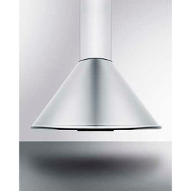 Summit Appliance Div. SEH6624C Summit-CFM Range Hood, Stainless Steel, 21-5/8" x 23-1/2" x 30" image.