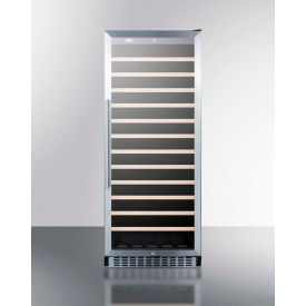 Summit Appliance Div. SWC1102 Summit-Single-Zone Wine Cellar W/Glass Door, 202 Bottle Capacity, 23-5/8" Wide image.