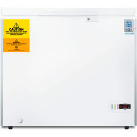 Summit Appliance Div. VLT74 Accucold® Chest Freezer, -35°C, 6.7 Cu. Ft. Capacity, White image.