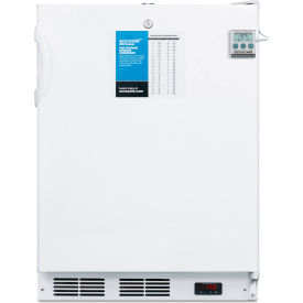 Summit Appliance Div. VT65MLBIPLUS2ADA Accucold® Built In All Freezer, ADA Compliant, 3.2 Cu. Ft. Capacity, White image.