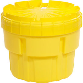 SpillTech&reg; 20 Gallon OverPack Salvage Drum with Lid A20OVER - Yellow