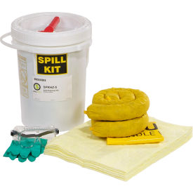 Spill Tech Environmental SPKHZ-5 SpillTech SPKHZ-5 HazMat 5-Gallon Spill Kit image.