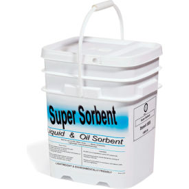 Spill Tech Environmental SS5 SpillTech SS5 SuPersorb Loose Sorbent, 5 Gallon Pail image.