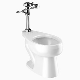 Sloan Valve 20001014 Sloan WETS2000.1015 Manual Flush Elongated Toilet 1.28 GPF image.