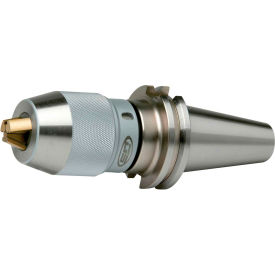 Sowa Tool & Machine Co. Ltd 531482 GS CAT40 1/2" Capacity Taper Integral Keyless Shank Drill Chuck, 4.527"L, High Precision image.