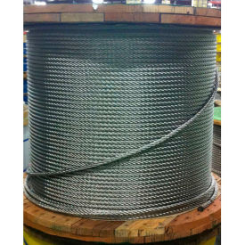 Southern Wire 001900-00050 Southern Wire® 250 3/32" Diameter 7x7 Type 304 Stainless Steel Cable image.