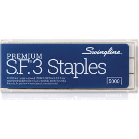Swingline® S.F.® 3 Premium Staples 1/4" Leg Length 105 Per Strip 5000/Box