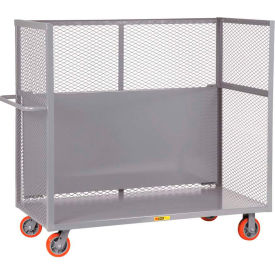 Drop Shelf Truck w/Mesh Sides, 3600 lb Capacity, 60"L x 24"W x 57"H, Gray view 2
