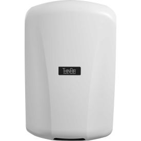 Excel Dryer Inc TA-ABS Excel Dryer ThinAir® Automatic High-Efficiency Hand Dryer, ADA Compliant, White, 110-120V image.