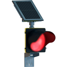 BlinkerBeacon 24/7, Self Contained, 12" Red LED, 9-Wire, 12"W x 12"H, Yellow view 2