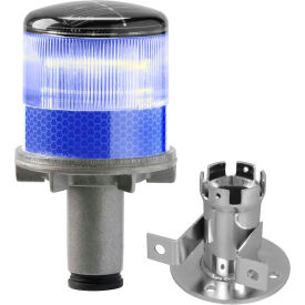 Tapco, Traffic & Parking Control Co, Inc 3337-00004 3337-00004 Solar Powered LED Strobe Lights, Blue Bulb image.