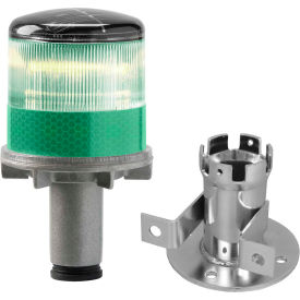 Tapco, Traffic & Parking Control Co, Inc 3337-00005 3337-00005 Solar Powered LED Strobe Lights, Green Bulb image.