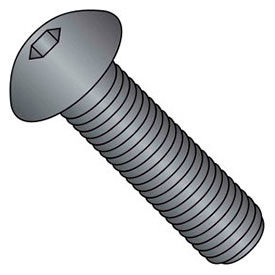 M4 x 0.7 x 12mm Button Socket Cap Screw - Steel - Black Oxide - DIN 125B - Class 10.9 - Pkg of 100 