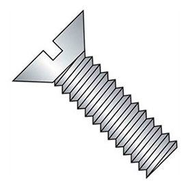 Titan Fasteners CHC03014 M3 x 0.5 x 14mm Machine Screw - Slotted Flat Head - Steel - Zinc - DIN 125B - Pkg of 100 image.