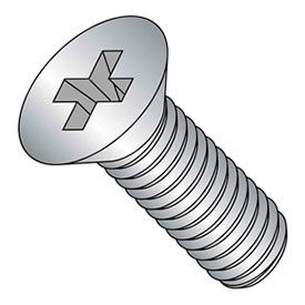 Titan Fasteners CMC02010 M2 x 0.4 x 10mm Machine Screw - Phillips Flat Head - Steel - Zinc - DIN 125B - Pkg of 100 image.