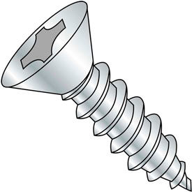 Titan Fasteners FTA66016 #6 x 1/2" Sheet Metal Screw - Phillips Flat Head - Steel - Zinc Plated - Pkg of 100 image.