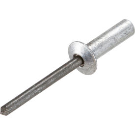 Titan Fasteners JWPGSMD43AC Pop Blind Rivet - 1/8 x 4-3 - Button Head - Closed End - Up to 3/16" Grip - Aluminum/Steel - 500 Pk image.