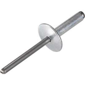 Pop Blind Rivet - 3/16 x 6-8 - Large Flange Head - Up to 1/2" Grip - Stainless Steel - Pkg of 250 