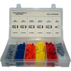 180 PC Electrical Wire Nut Assortment