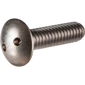 Tamperproof Screw Co., Inc. 1.832112OB 8-32 x 1-1/2" Tamper-Proof Security Spanner Machine Screw - Oval Head - Brass - Plain - 100 Pk image.