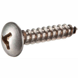 Tamperproof Screw Co., Inc. 3L.10A112TS #10A x 1-1/2" Tri-Wing Sheet Metal Screw - Opsit Truss Head - 18-8 Stainless Steel - Pkg of 100 image.